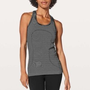 Lululemon Swiftly Tech Racerback White / Black 8